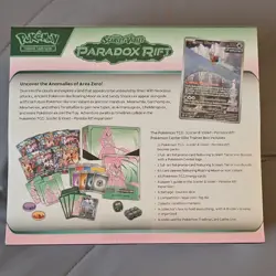 Pokemon Center Exclusive Paradox Rift Elite Trainer Box ETB Iron Valiant Sealed - Image 2