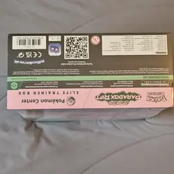 Pokemon Center Exclusive Paradox Rift Elite Trainer Box ETB Iron Valiant Sealed - Image 4