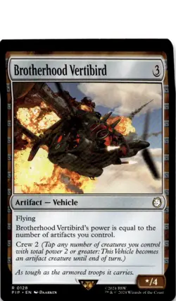 Brotherhood Vertibird R Universes Beyond: Fallout 656 NM - Image 1
