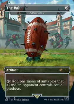 [1x] The Ball - Fellwar Stone - Foil - Borderless Near Mint, English Secret Lair - Image 1