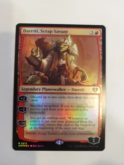 Daretti, Scrap Savant Commander Masters Foil - Image 1