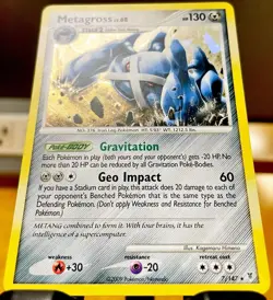 🔥 Metagross Supreme Victors Pokemon 7/147 Cracked Ice Holo Rare NM 🔥 - Image 3