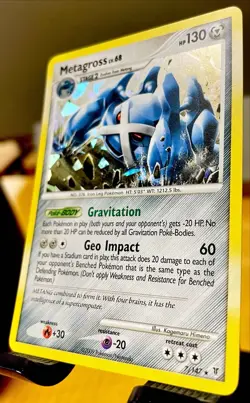 🔥 Metagross Supreme Victors Pokemon 7/147 Cracked Ice Holo Rare NM 🔥 - Image 4