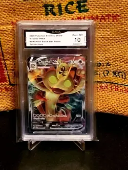 GMA 10 - 2020 Pokemon MEOWTH VMAX Special Collection Black Star FULL ART SWSH005 - Image 1