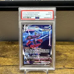 Pokemon 2021 SWSH Fusion Strike Inteleon VMAX 266 PSA 10 Alternate - Image 1