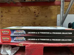 *SEALED* Pokemon TCG Lucario V & Tyranitar V Collector's Box - 14 Packs 820650856716 - Image 2