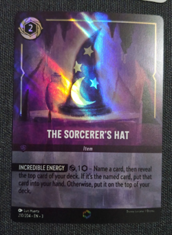 Disney Lorcana Inklands Enchanted The Sorcerer's Hat EN NM Rare - Image 2