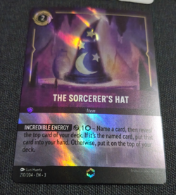 Disney Lorcana Inklands Enchanted The Sorcerer's Hat EN NM Rare - Image 5