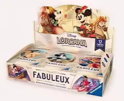 *Sealed* Lorcana - Fabled Set 9 FR Factory Sealed Booster Box Case (4 boxes) - Image 1