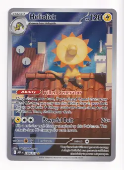 Heliolisk 229/217 - Ascended Heroes - Illustration Rare Pokemon Card - NM (A6) - Image 1