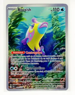 ~ESP~ SPANISH Bruxish 200 Surging Sparks Pokemon Card (G4) - Image 1