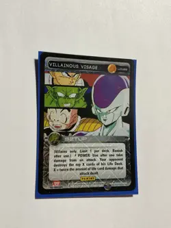Panini Dragon Ball Z UR162 Villainous Visage foil card - Image 4