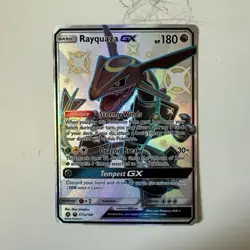 Pokemon TCG Rayquaza GX 177A/168 Cards Promo Holo English HP 180 - Image 1