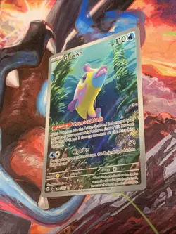 Pokemon TCG Bruxish Surging Sparks Illustration Rare Card 200/191 NM Condition - Image 2
