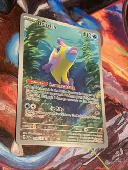 Pokemon TCG Bruxish Surging Sparks Illustration Rare Card 200/191 NM Condition - Image 3