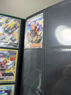 Pokemon Trading Card Game Lot 19 Holo Full Art Snorlax Vaporeon Fidough + Binder - Image 3