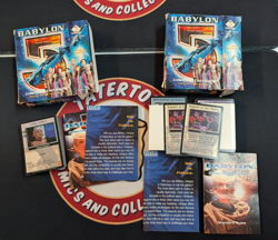 Babylon 5 Collectible Card Game Minbari Earth Starter 60 Card Deck CCG - Image 1