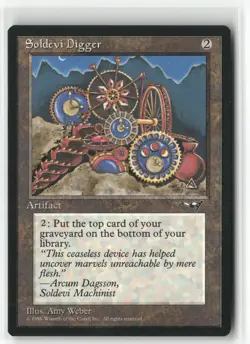 Soldevi Digger 174 Rare Alliances Magic: The Gathering Near Mint - Image 1