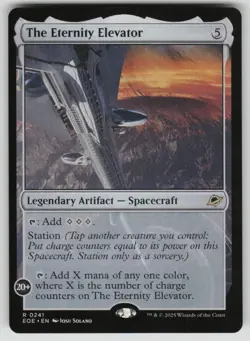 The Eternity Elevator Rare Edge of Eternities 241 MTG Near Mint 2025 - Image 1