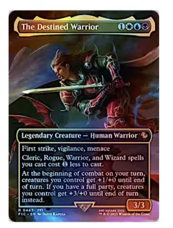 MTG | The Destined Warrior ✨FOIL✨ [FINAL FANTASY Scene] - Image 1