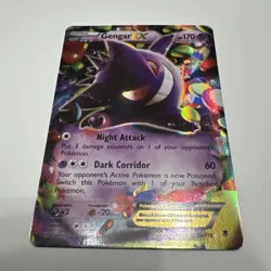 Gengar EX 34/119 XY-Phantom Forces Holo Rare Pokemon NM - Image 1