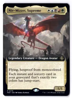 Niv MIzzet, Supreme NM* EXTENDED March Of The Machines 0175 mtg -UnltdCards - Image 1