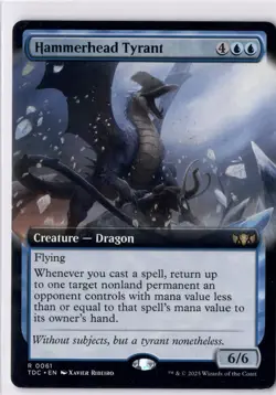 Hammerhead Tyrant NM* EXTENDED Tarkir: Dragonstorm ENGLISH 0061 mtg -UnltdCards - Image 1
