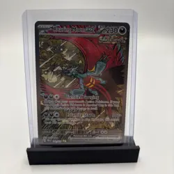 Pokemon TCG Roaring Moon ex SIR Full Art Holo SV Prismatic 162/131 Eng NM - Image 1