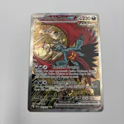Pokemon TCG Roaring Moon ex SIR Full Art Holo SV Prismatic 162/131 Eng NM - Image 2