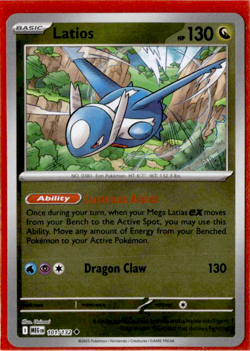Latios - 101/132 - Reverse Holo - Pokemon Mega Evolution - Image 1