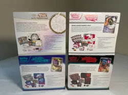 Pokemon Elite Trainer Box ETB Lot of 4 – NEW & SEALED! Destined Rivals & More! - Image 2