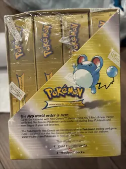 Pokemon TCG Neo Genesis Preconstructed Theme Deck- 8 Factory Sealed Deck In Box - Image 5