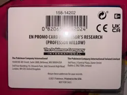 Professor's Research (with Pokemon Go Code) SWSH178 Sword & Shield Promo - RARE - Image 3
