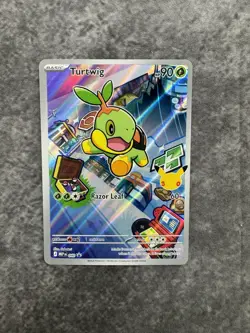 Turtwig 040 Me: Mega Evolution Promo Holo Full Art Pokemon TCG MINT - Image 1
