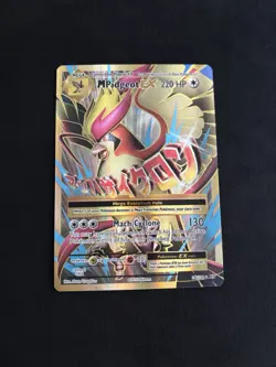 M Pidgeot EX (Full Art) 105/108 Evolutions Holo Pokemon TCG - LP - Image 1