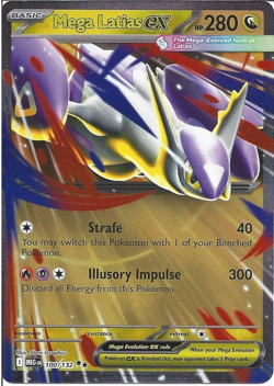Mega Latias ex - 100/132 - Double Rare - Pokemon Mega Evolution - Image 1