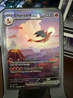 Pokemon TCG Charizard ex 151 199/165 Special Art Rare Holo - Image 1