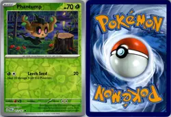 PHANTUMP 012/167 C TWILIGHT MASQUERADE POKEMON REVERSE HOLO NM - Image 3