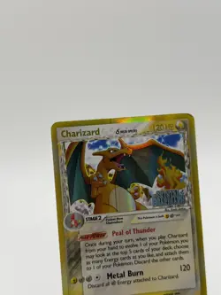 Pokemon TCG Charizard Delta Species #4/100 Crystal Guardians Reverse Holo Stamp - Image 3