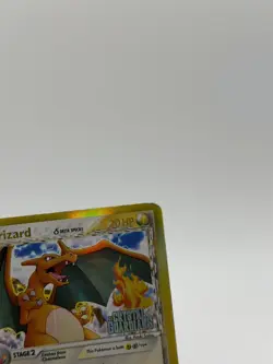 Pokemon TCG Charizard Delta Species #4/100 Crystal Guardians Reverse Holo Stamp - Image 4