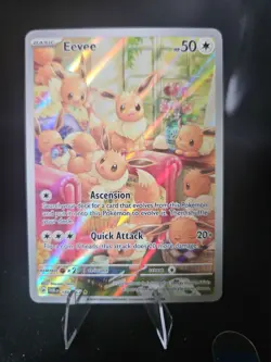 Eevee 188/167 IR Illustration Rare Full Art Pokemon Twilight Masquerade - Image 1