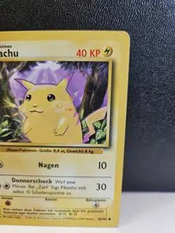 Pikachu 58/102 Pokemon TCG Base Set LP - Image 2