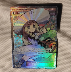 Pokemon TCG Lillie 147/149 SM Base Set Ultra Rare Holo Full Art English 2017 - Image 1