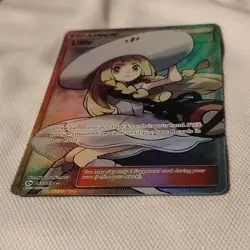 Pokemon TCG Lillie 147/149 SM Base Set Ultra Rare Holo Full Art English 2017 - Image 2