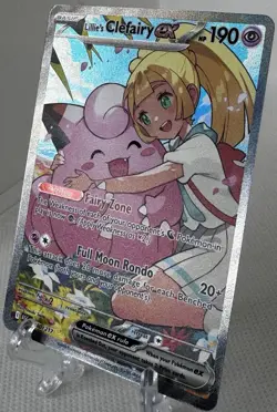 Pokemon TCG Lillie's Clefairy ex 280/217 Ascended Heroes SIR Near Mint - Image 1