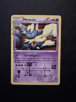 Meowstic Holo Pokemon TCG Generations: Radiant Collection RC15/RC32 NM - Image 1