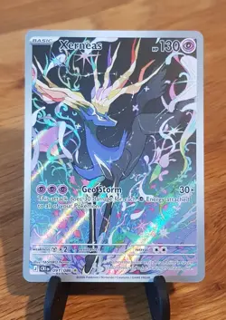 Xerneas (IR) 091/086 Me04: Chaos Rising Holo Pokemon TCG - Image 1