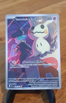 Team Rocket's Mimikyu (IR) 238/217 Me: Ascended Heroes Holo Pokemon TCG - Image 1