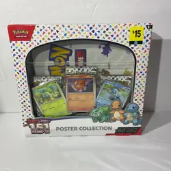 Pokemon TCG Scarlet & Violet 151 Poster Collection Box NEW SEALED - Image 1