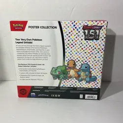 Pokemon TCG Scarlet & Violet 151 Poster Collection Box NEW SEALED - Image 2